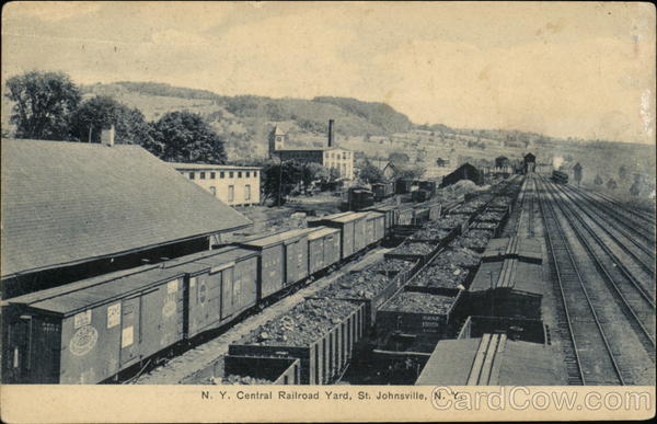 N. Y. Central Railroad Yard Saint Johnsville New York