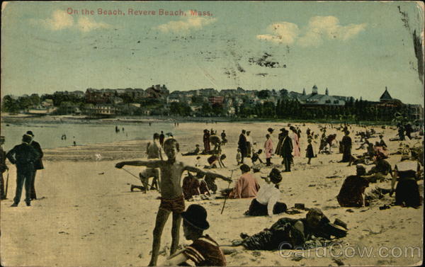 On the Beach Revere Beach Massachusetts