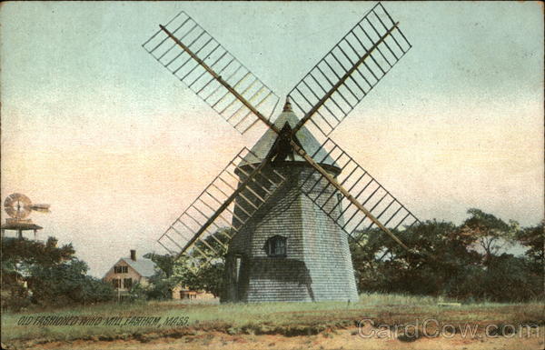 Old Fashioned Wind Mill Eastham Massachusetts