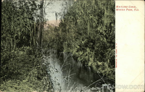 Maitland Canal Winter Park Florida