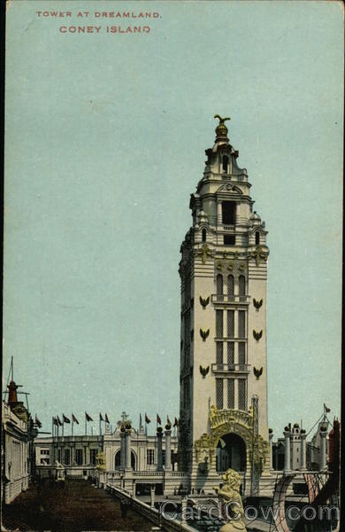 Tower at Dreamland Coney Island New York