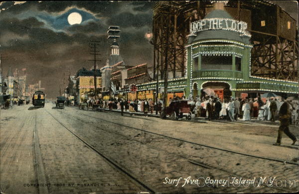 Surf Ave Coney Island New York