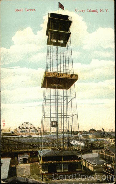 Steel Tower Coney Island New York