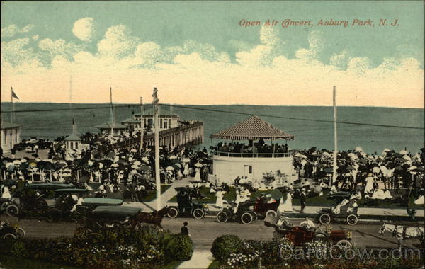 Open Air Concert Asbury Park New Jersey