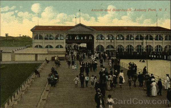 Arcade and Boardwalk Asbury Park New Jersey