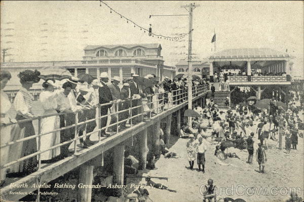 Fourth Avenue Bathing Grounds Asbury Park New Jersey