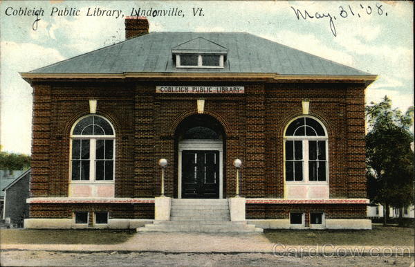 Cobleigh Public Library Lyndonville Vermont