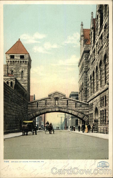 Bridge of Sighs Pittsburgh Pennsylvania
