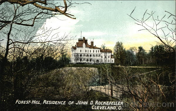 Forest-Hill, Residence of John D. Rockefeller Cleveland Ohio
