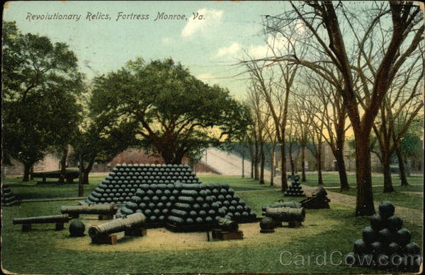 Revolutionary Relics Fort Monroe Virginia