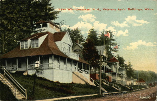 Veterans Association Buildings, Lake Winnipesaukee Weirs Beach New Hampshire