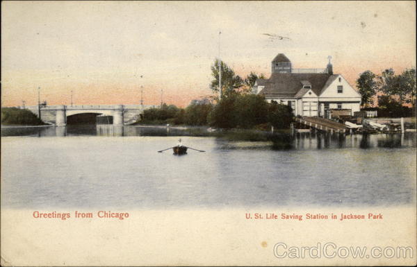 U.S. Life Saving Station in Jackson Park Chicago Illinois