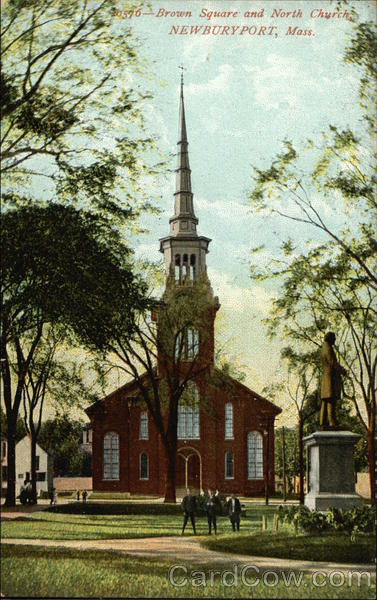 Brown Square and North Church Newburyport Massachusetts