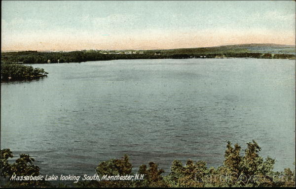 Massabesic Lake Looking South Manchester New Hampshire