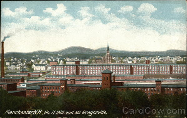 No. 11 Mill and McGregorville Manchester New Hampshire