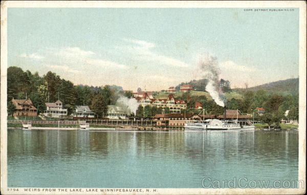 Weirs from the Lake Lake Winnipesaukee New Hampshire