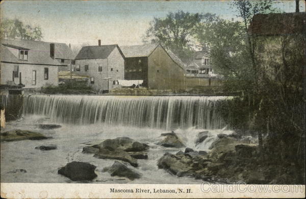 Mascoma River Lebanon New Hampshire