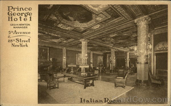 Prince George Hotel - Italian Room New York