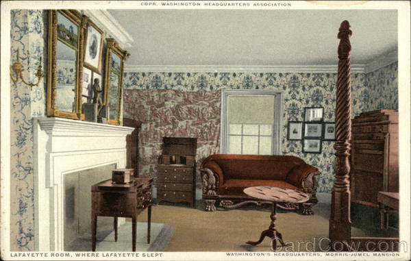 Lafayette Room, Where Lafayette Slept New York