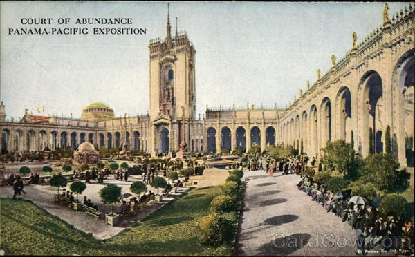 Court of Abundance Panama-Pacific Exposition California