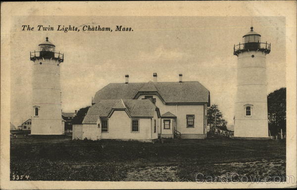 Twin Lights Chatham Massachusetts