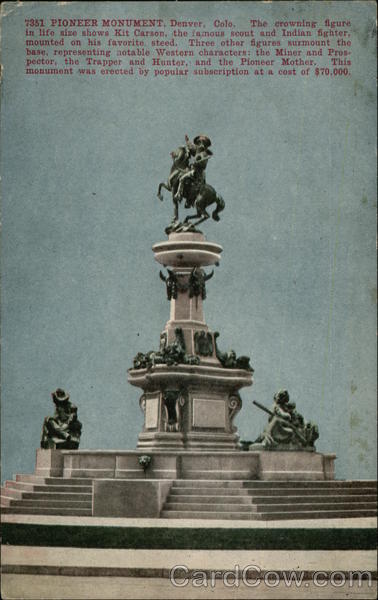 Pioneer Monument Denver Colorado