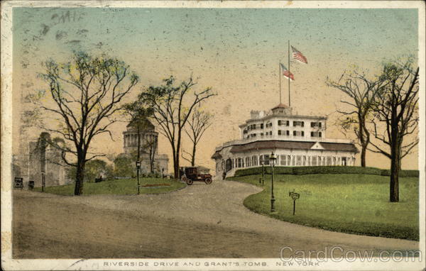 Riverside Drive and Grant's Tomb New York