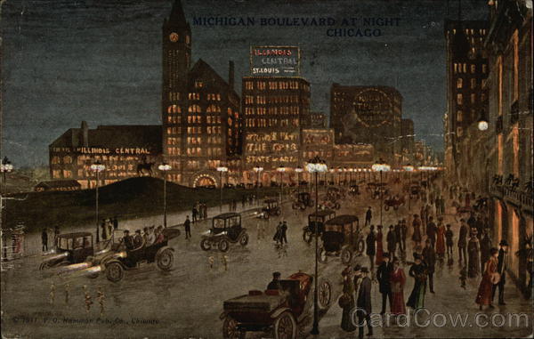 Michigan Boulevard Chicago Illinois