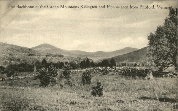 The Backbone of the Green Mountains Killington and Pico Pittsford Vermont