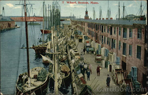 T Wharf Boston Massachusetts