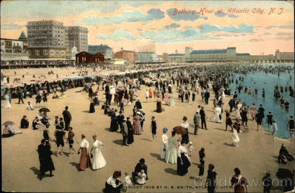 Bathing Hour Atlantic City New Jersey