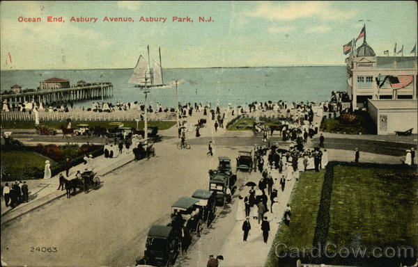 Ocean End, Asbury Avenue Asbury Park New Jersey