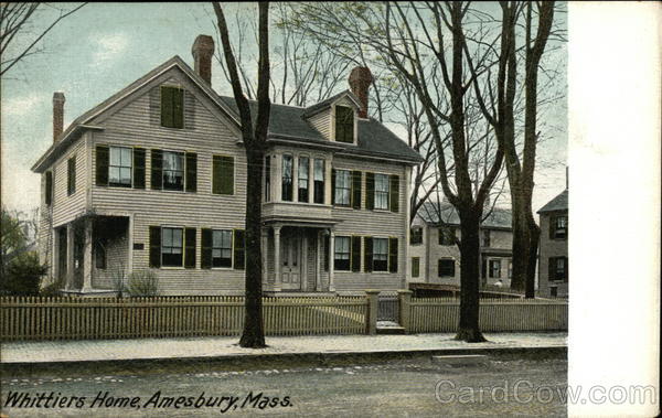 Whittier's Home Amesbury Massachusetts