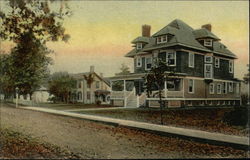 A bit of Maple Ave Pine Bush, NY Postcard Postcard