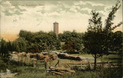 Stand Pipe Needham, MA Postcard Postcard