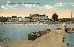 The Beachcroft, Eastern Point Gloucester, MA Postcard Postcard