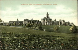 Hospital for the Insane Postcard
