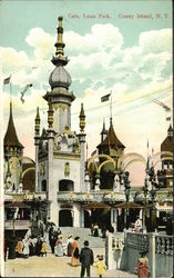 Care, Luna Park Coney Island, NY Postcard Postcard