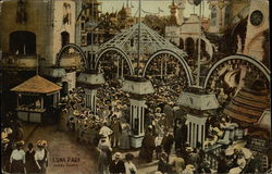 Luna Park, Coney Island Postcard