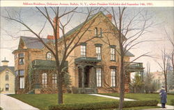 Milburn Residence, Delaware Avenue Postcard