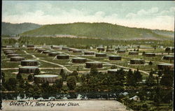 Tank City Olean, NY Postcard Postcard