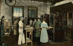 Inland Empire Biscuit Co. - Chocolate Dipping Machines Postcard