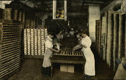 Inland Empire Biscuit Co. - Section of Icing Room Postcard