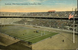 Stadium, Ohio State University Postcard