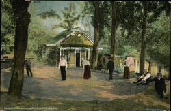 Croquet grounds Postcard
