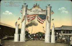 United Services Club's "Welcome" Postcard