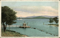 Sunset on Lake Lake Winnipesaukee, NH Postcard Postcard