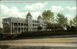 Notre Dame Hospital Postcard
