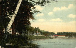 Weirs from Endicott Rock Lake Winnipesaukee, NH Postcard Postcard