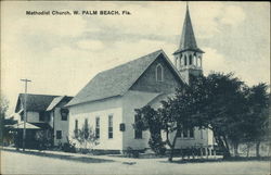 Methodist Church West Palm Beach, FL Postcard Postcard